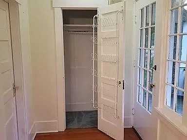 Closet in entry way, off front door.