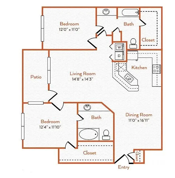 Floor plan B4