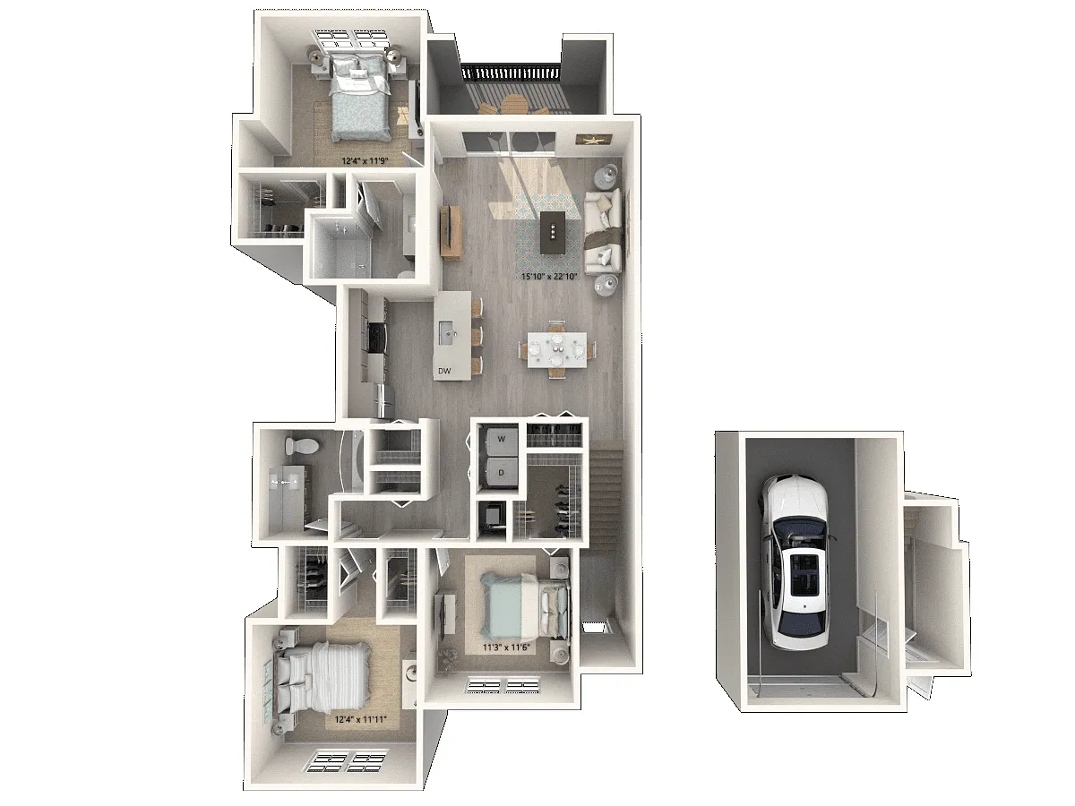 Floor plan C2A