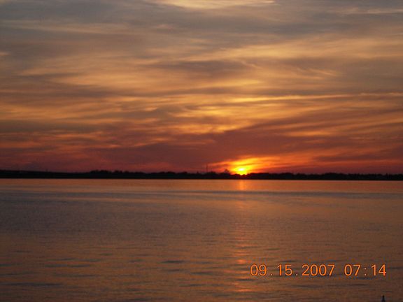 sunrise on the lanai