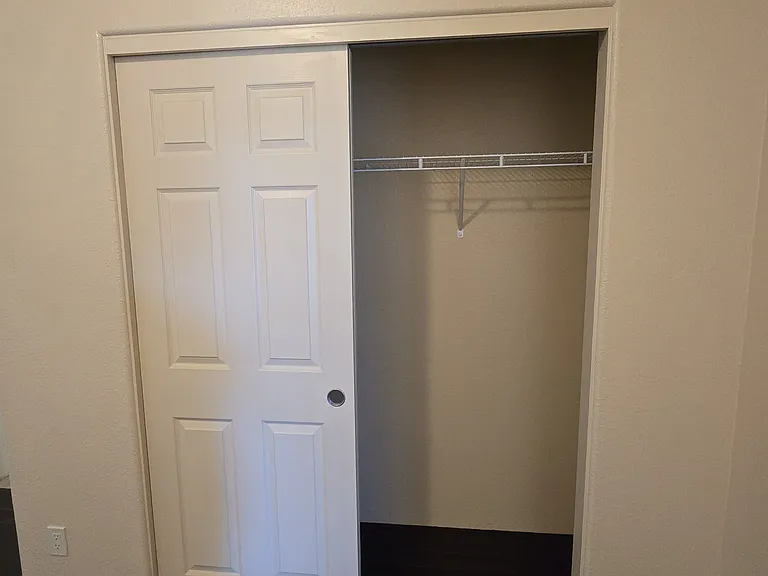 First floor bedroom closet