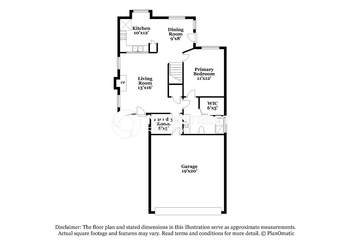 Floor Plan - 503 Selsey Ct S
