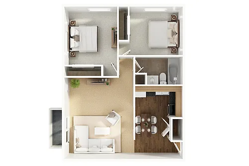 Floor plan B3