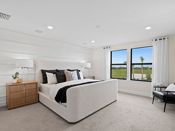 Owner s suite with large windows for great natural light