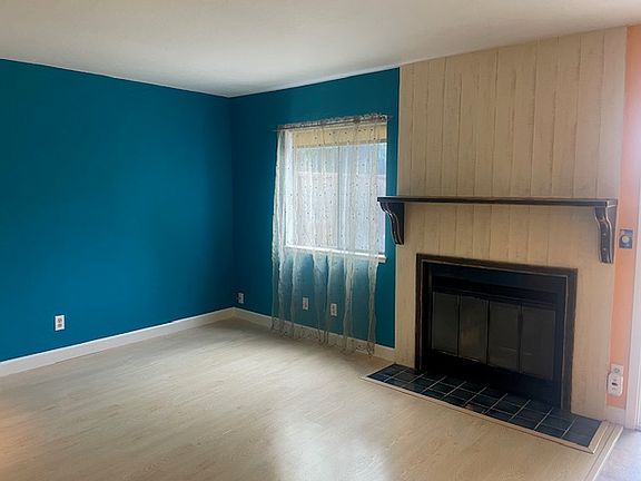 Fireplace in living room