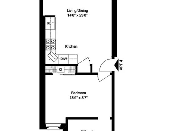 2nd image of 466 15th St APT 4