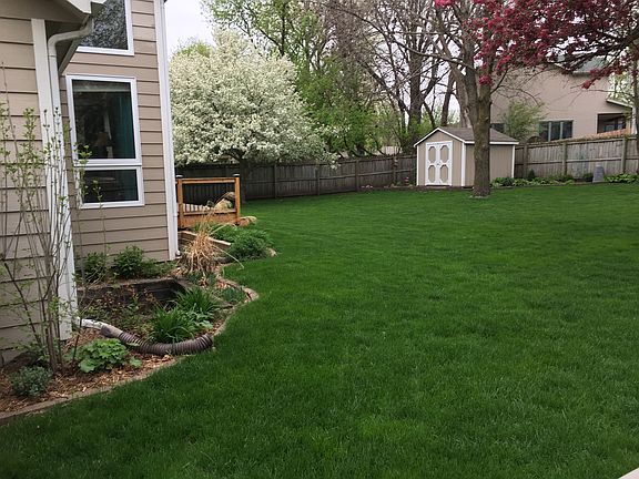 Big backyard and storage 