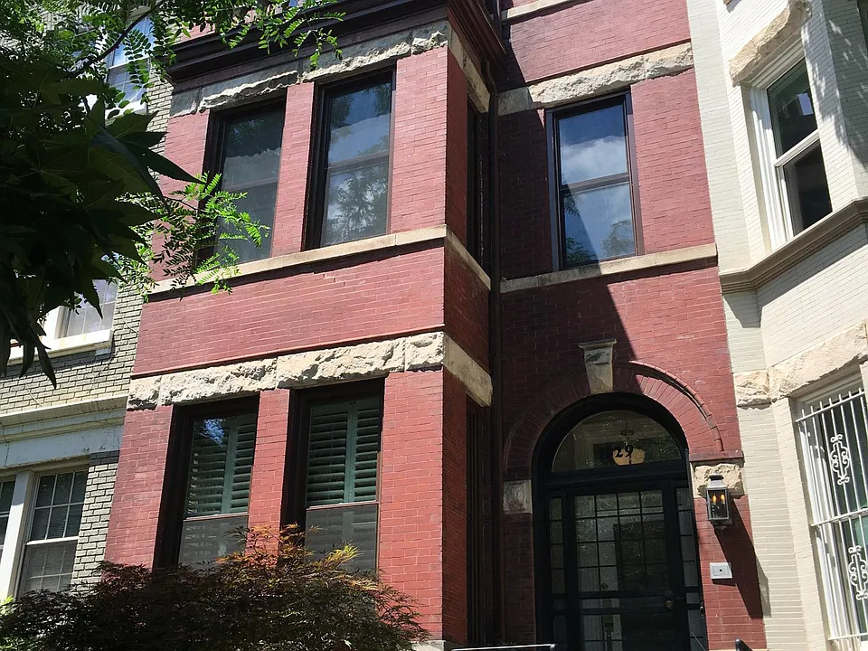 Townhouse exterior.