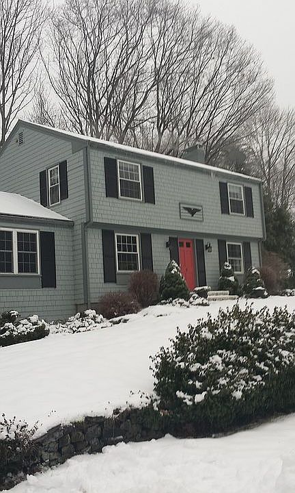 Home in winter