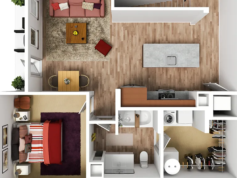 Ford One Bedroom Ford One Bedroom