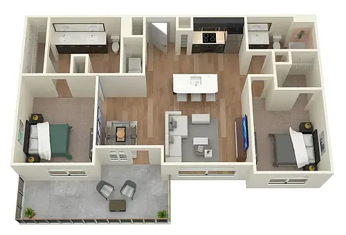 Floor plan B4