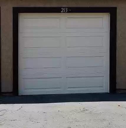 Single Car Detached Garage, approximately 20 steps from the townhome.