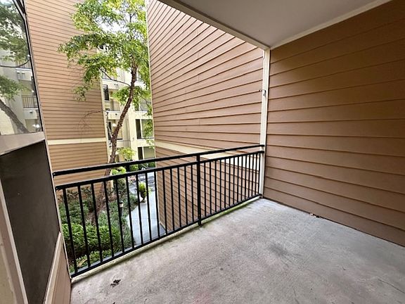 Large Covered Interior Balcony
