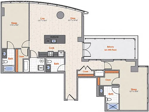 Floor plan B11