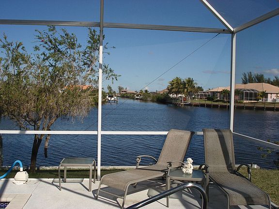 Intersecting canal view from master bedroom