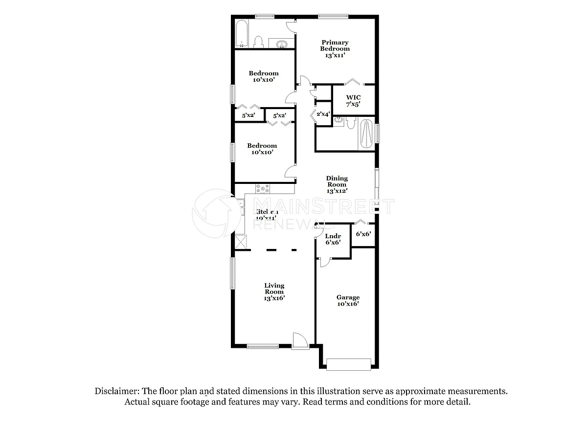 Floor Plan - 9751 Red Clover Ave