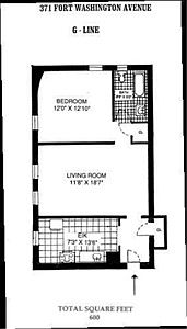 1st image of 371 Fort Washington Ave APT 6G