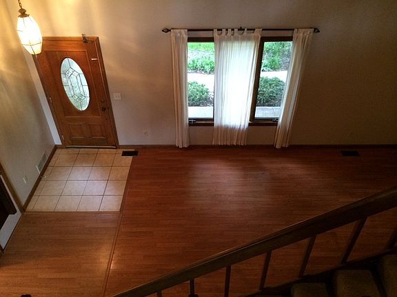 View of entry & front room