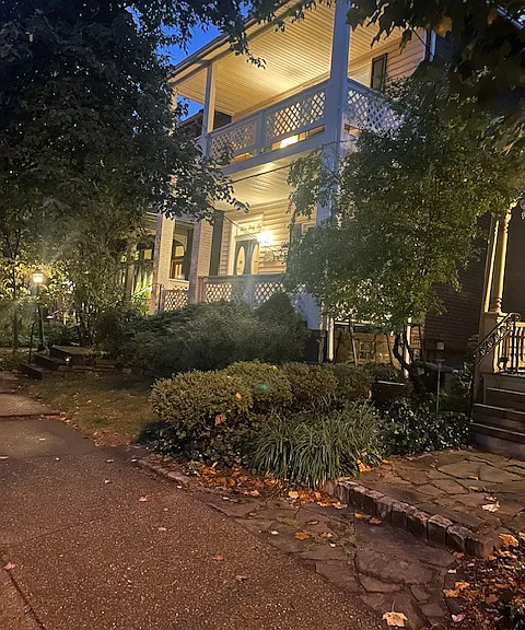 Front of House at Night!