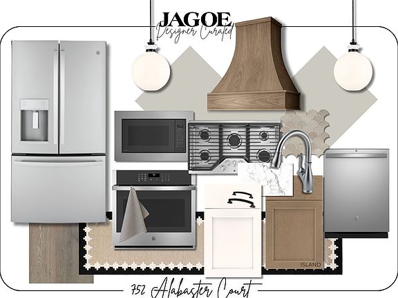 Kitchen Color Board
