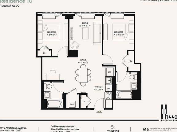 2nd image of 1440 Amsterdam Ave #2210