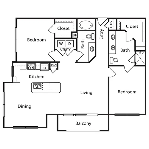 Floor plan E1