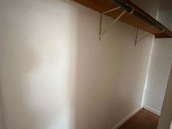 Wall to wall closet in both bedrooms