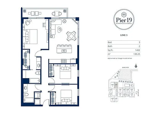 Floor plan LINE 5