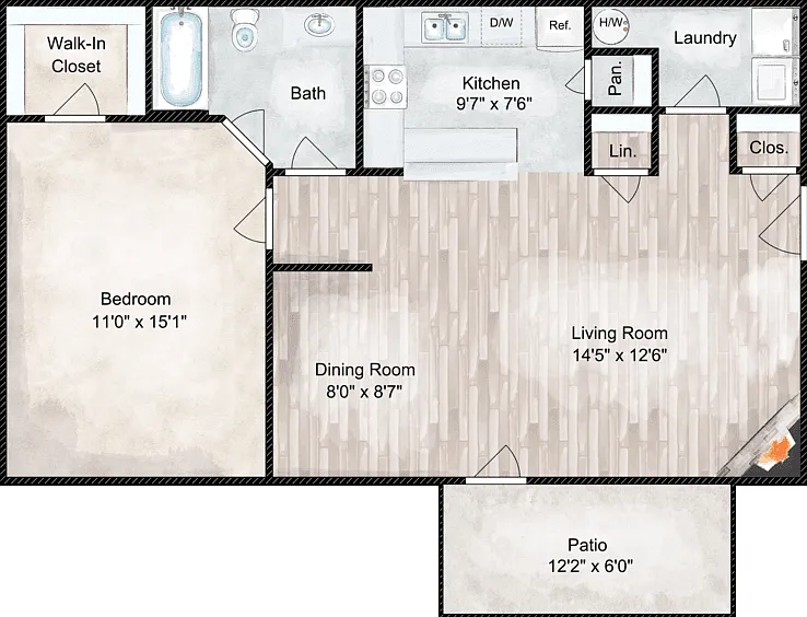 The Orion Floorplan Diagram