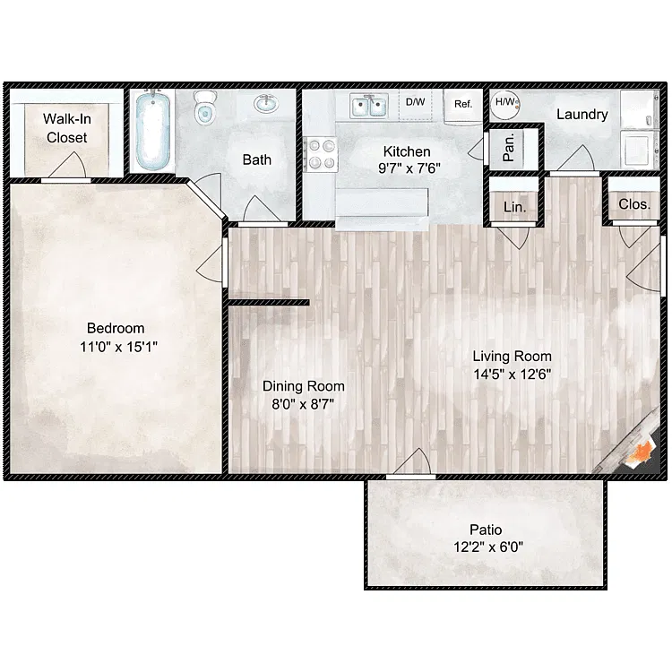 Floor plan The Orion