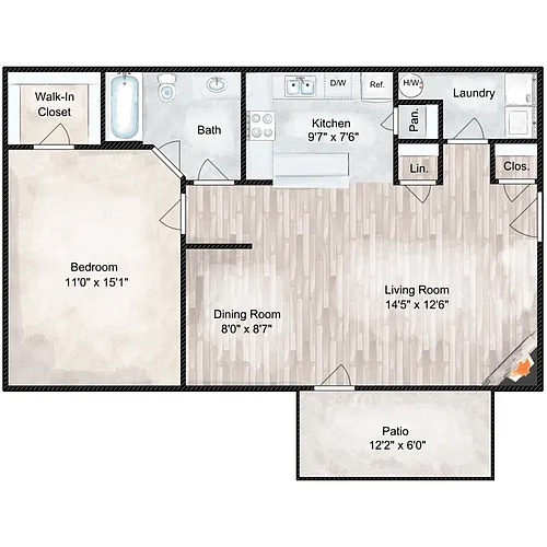 Floor plan The Orion