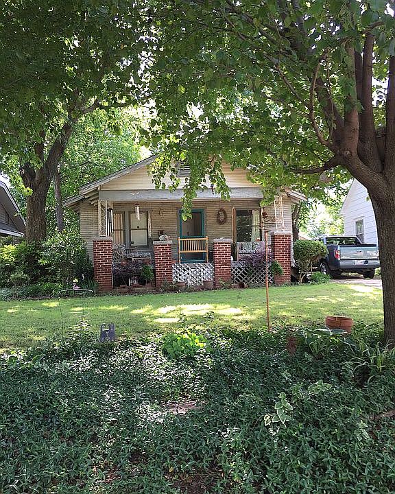 Gardens and front porch.