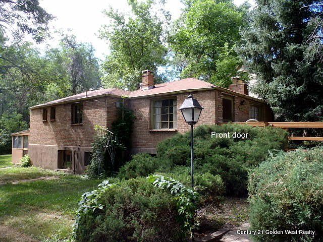 Brick Raised ranch on 42 acre in Golden
