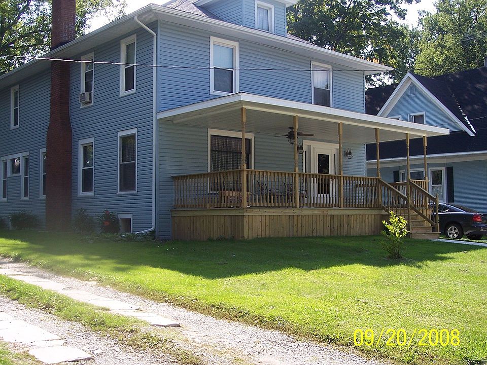 Showing new porch