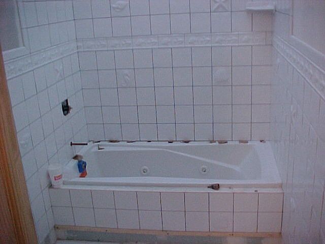 During Bathroom work