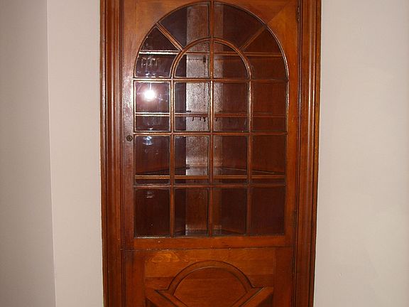 Built in china cabinet