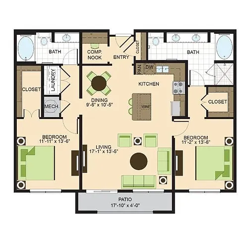 Floor plan B2