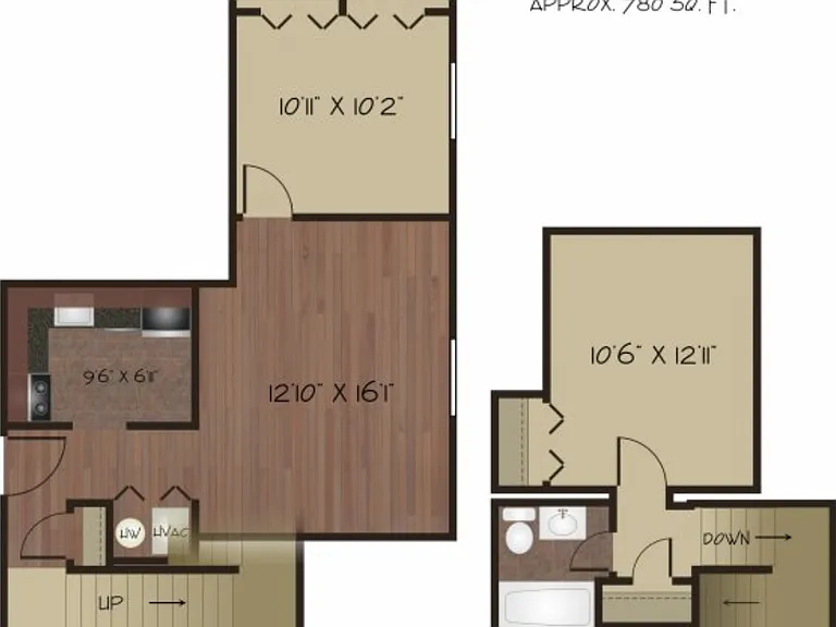 *Square footage is approximate. *Square footage is approximate.