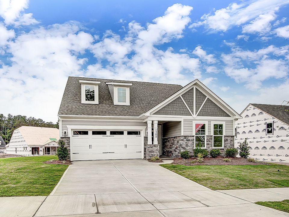 Mayfair Plan, The Enclave at Hidden Lake 55+ Community, Youngsville