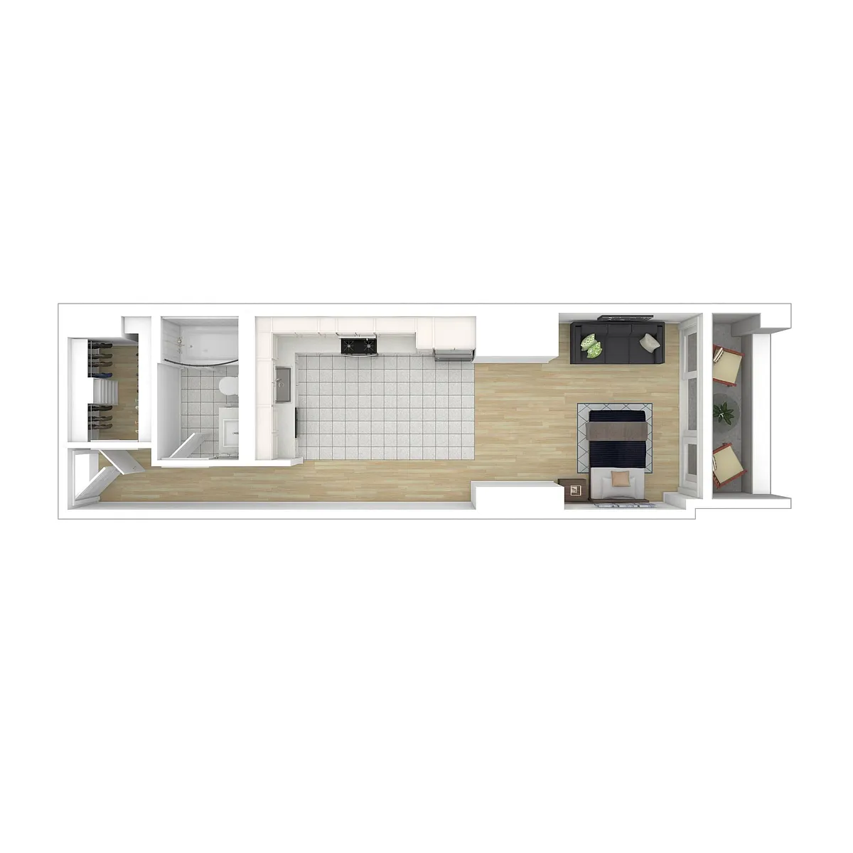 Floor plan MOCA-4