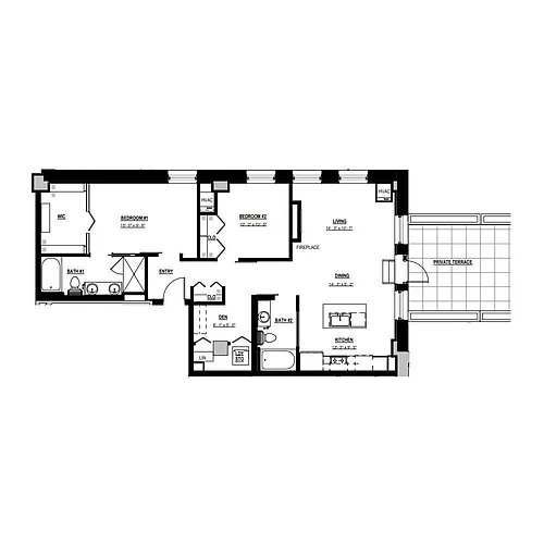 Floor plan C16