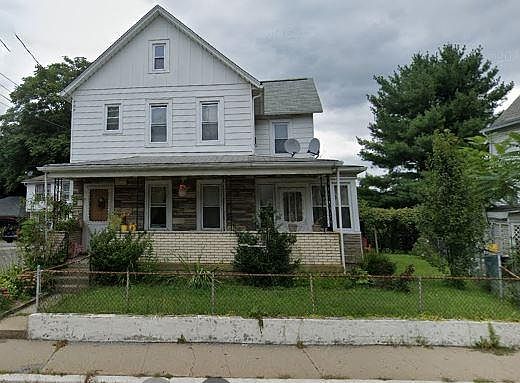 Front with covered porch