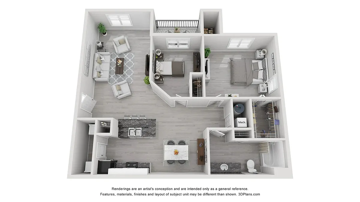 Floor plan The Carlton