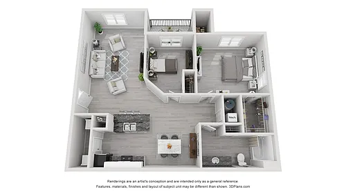 Floor plan The Carlton