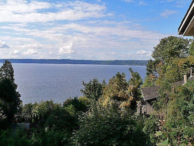 Puget Sound from Bedroom