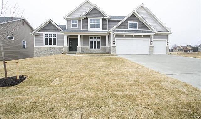 Provence Model with 3 Car Garage on Corner Lot....