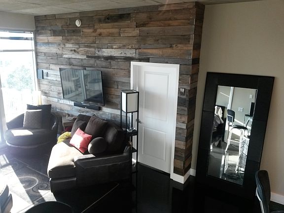 Reclaimed Wood Wall