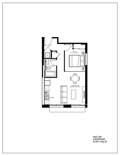Floor plan 204