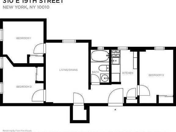 2nd image of 310 E 19th St APT 18
