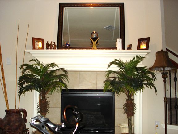 Fireplace living room.